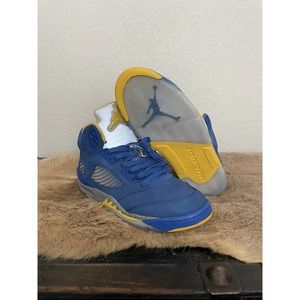Nike Air Jordan Retro 5 Laney Varsity Royal Maize 2018 CD2720-400 Mens Size 10.5